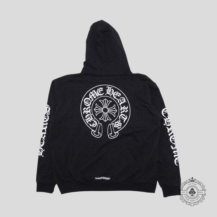 Chrome Hearts Plus Monogram Zip Up Hoodie