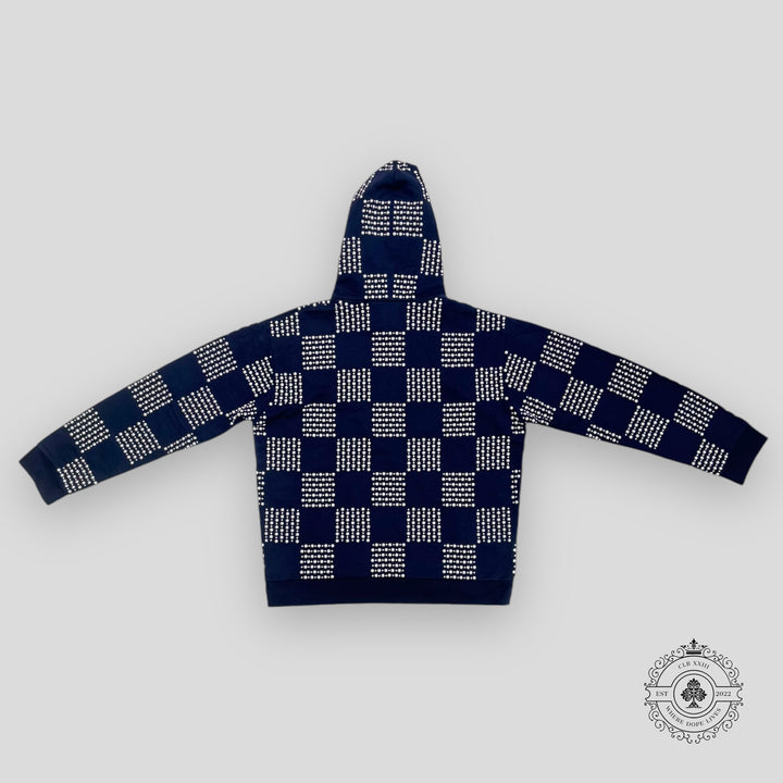 Louis Vuitton Pearl Damier Embroidery Hoodie