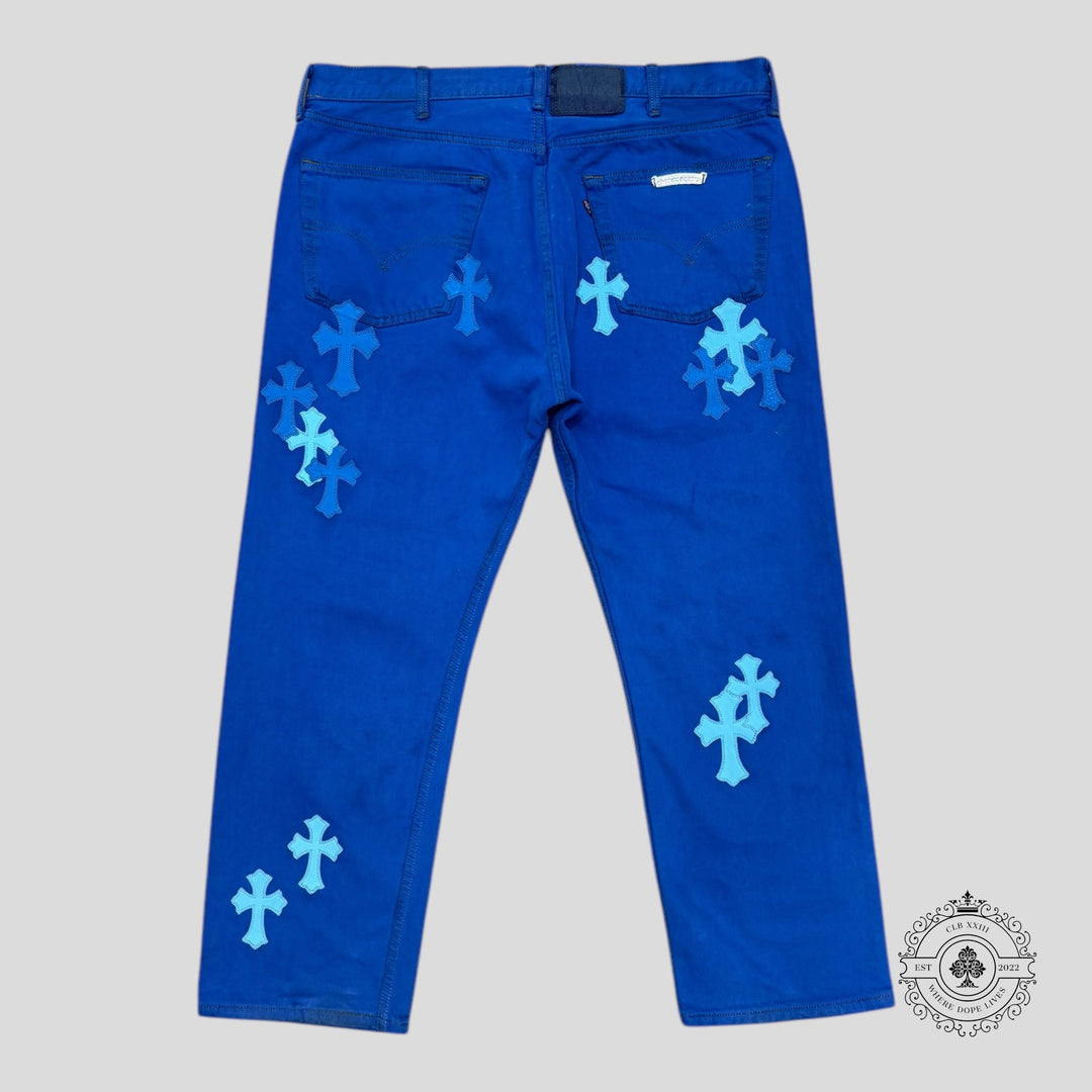 Chrome Hearts Levi’s Denim Jeans in Blue