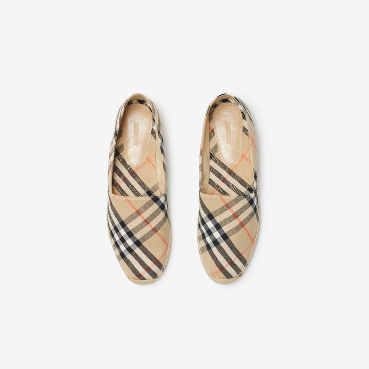 Burberry Check Mews Espadrilles
