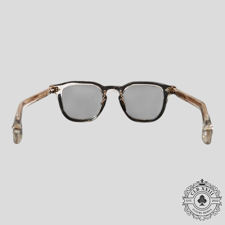Chrome Hearts Chirp Chirp Glasses in Clear/Gold