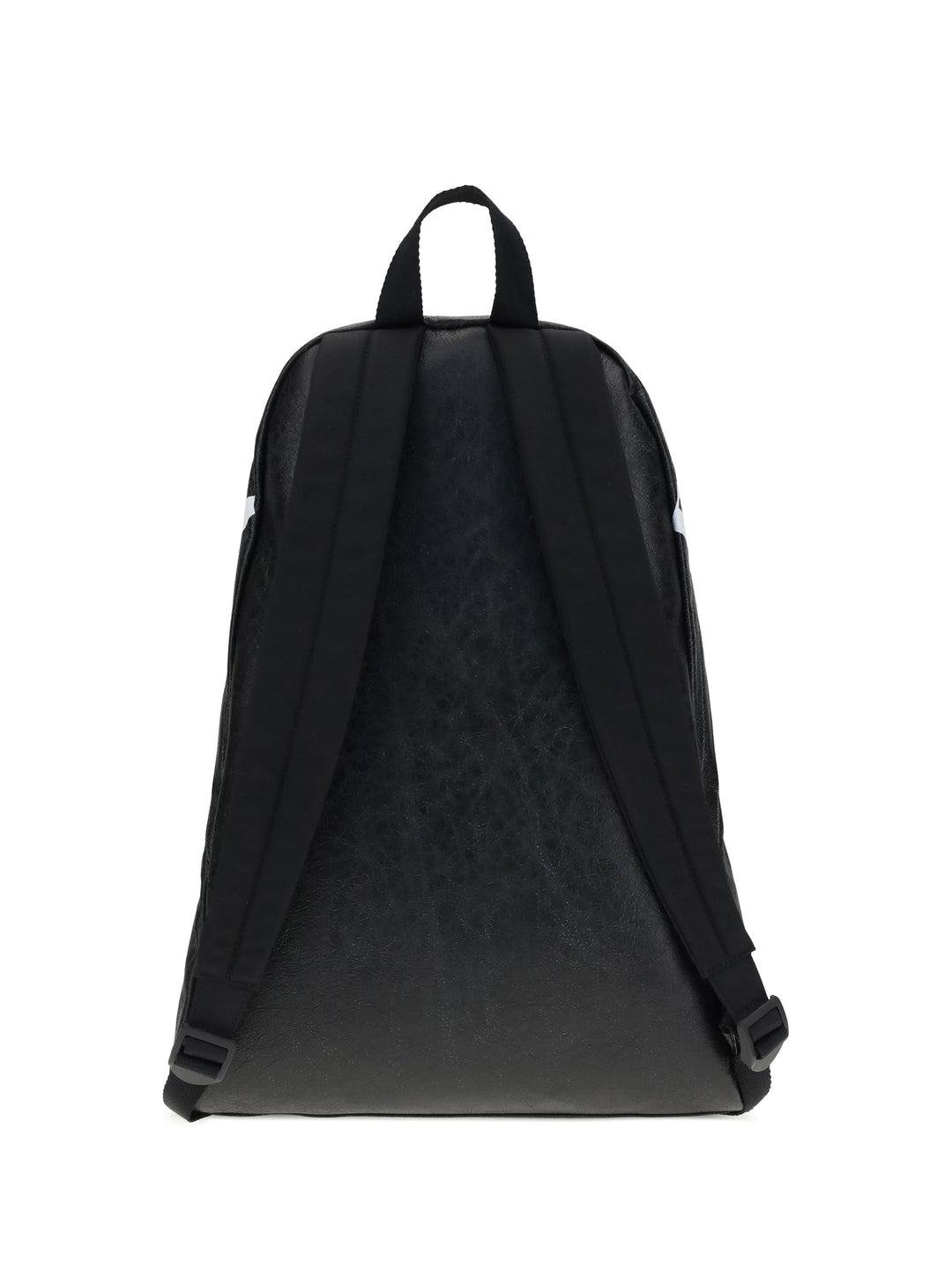 Balenciaga Men Crinkle Effect Backpack