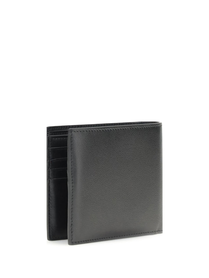 Balenciaga Men Logo Plaque Wallet