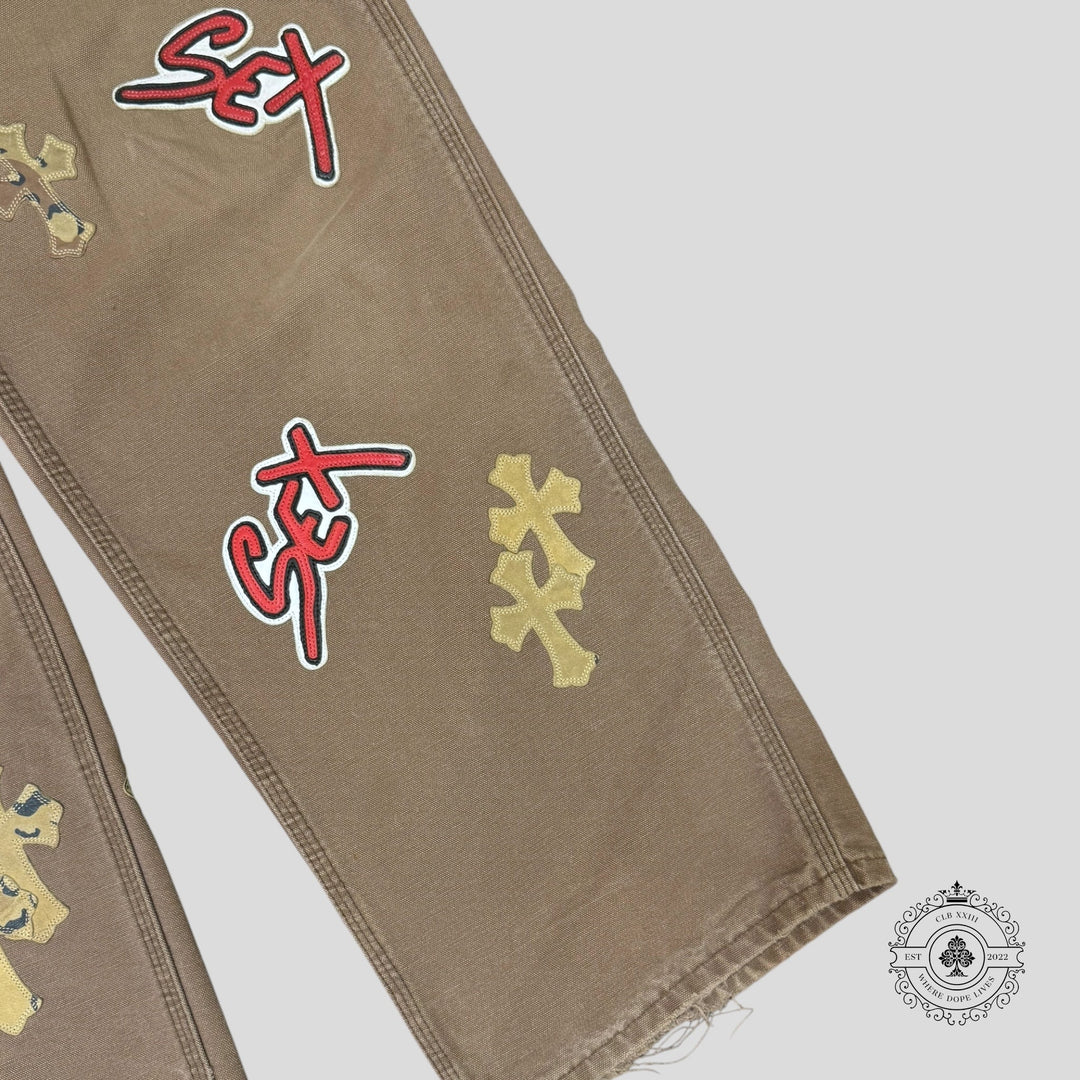 Chrome Hearts Sex Records Patch Carpenter Pants