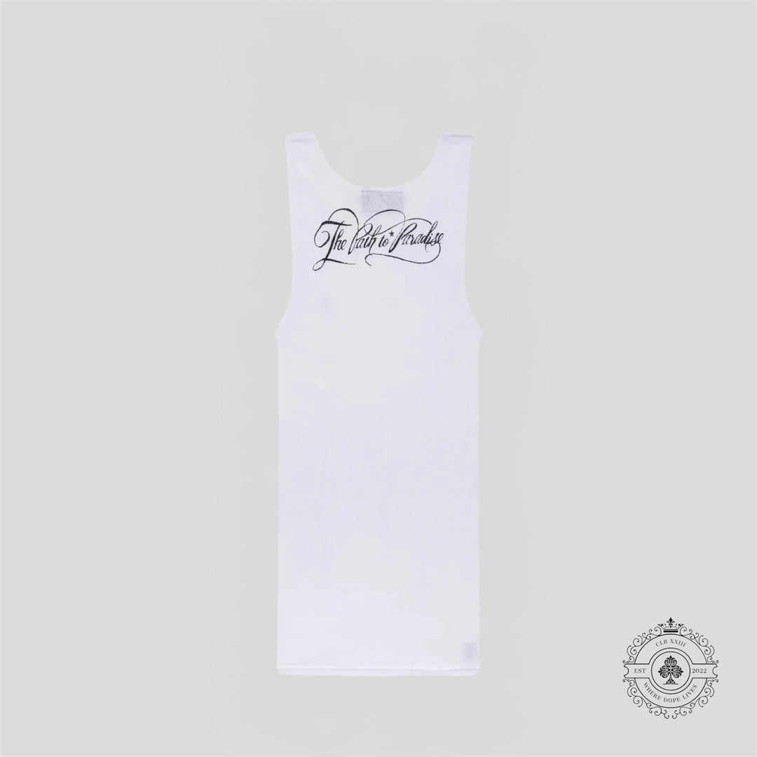Hellstar Tank Top in White