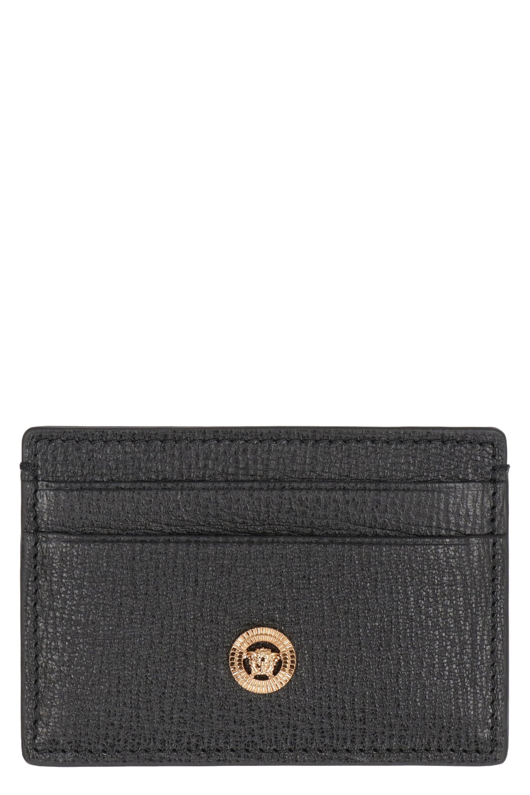 VERSACE Mini Leather Medusa Card Holder