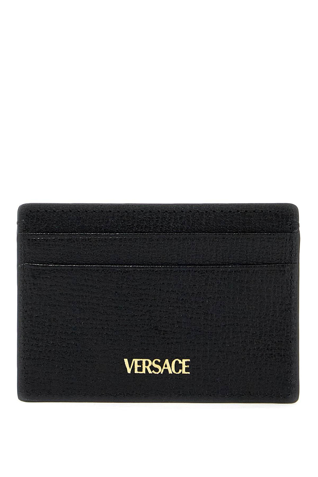VERSACE Mini Leather Medusa Card Holder
