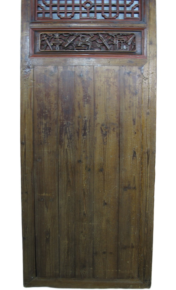Monumental 11 Feet Tall  Antique Chinese Screen Panel Door – Set of 6