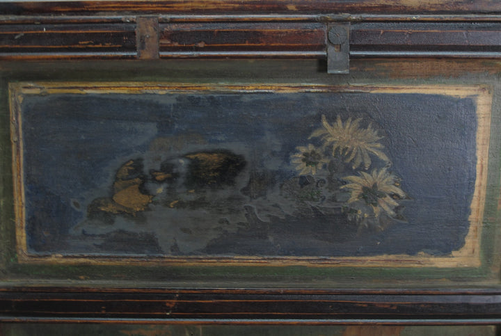 Mid 19th Century Hand Painted Room Divider - Set of 6