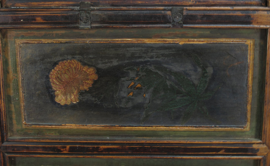 Mid 19th Century Hand Painted Room Divider - Set of 6