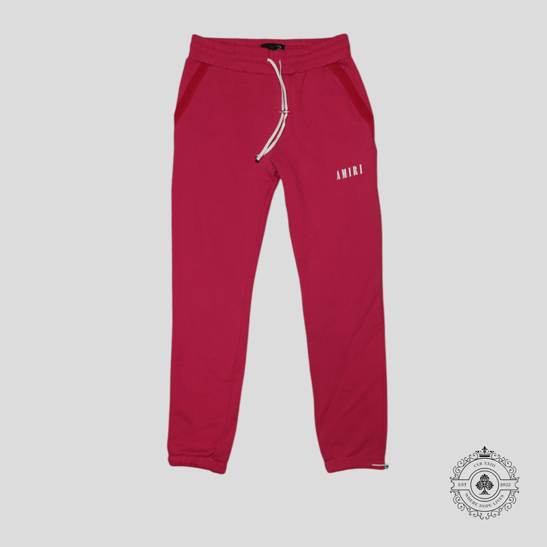 Amiri Core Logo Sweatpants in Pink