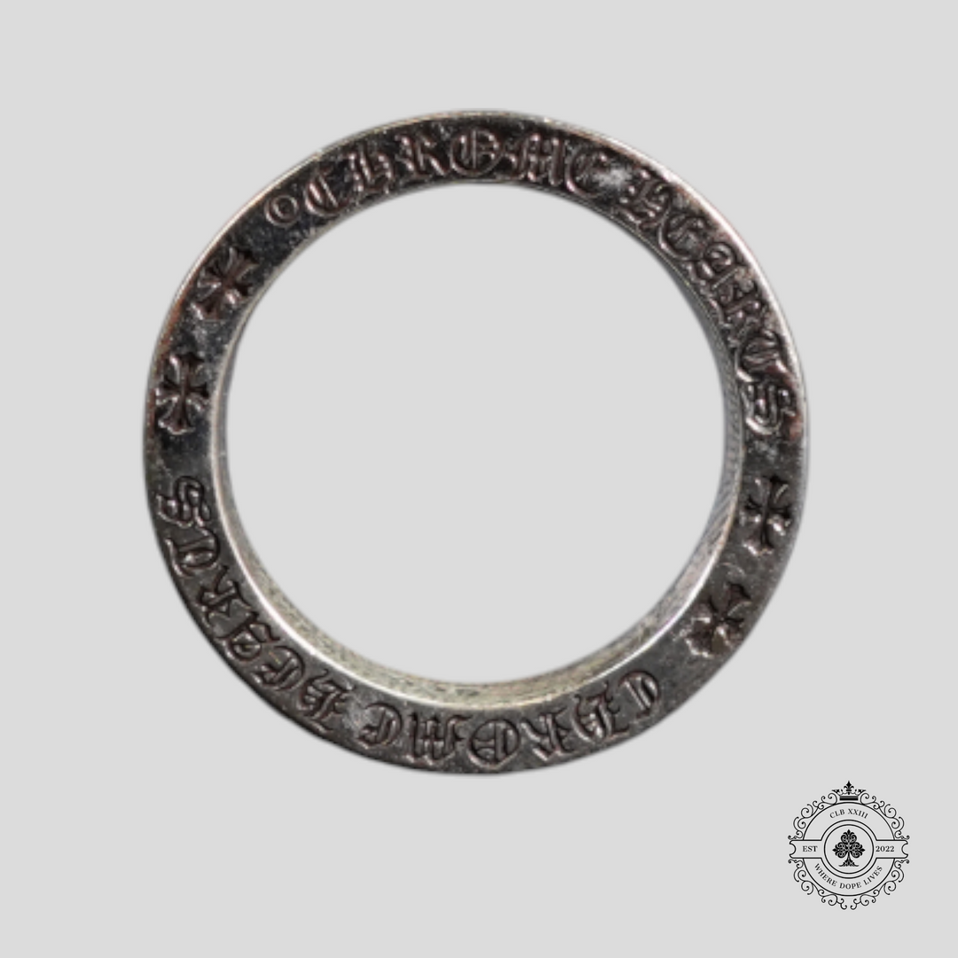 Chrome Hearts CH Forever Ring in Silver