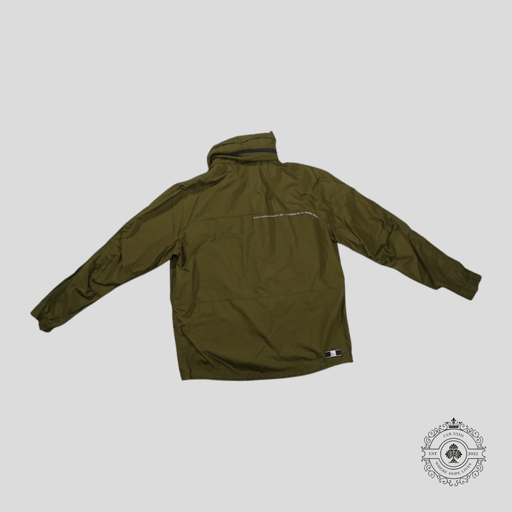 Moncler Fragment Logo Field Jacket in Green
