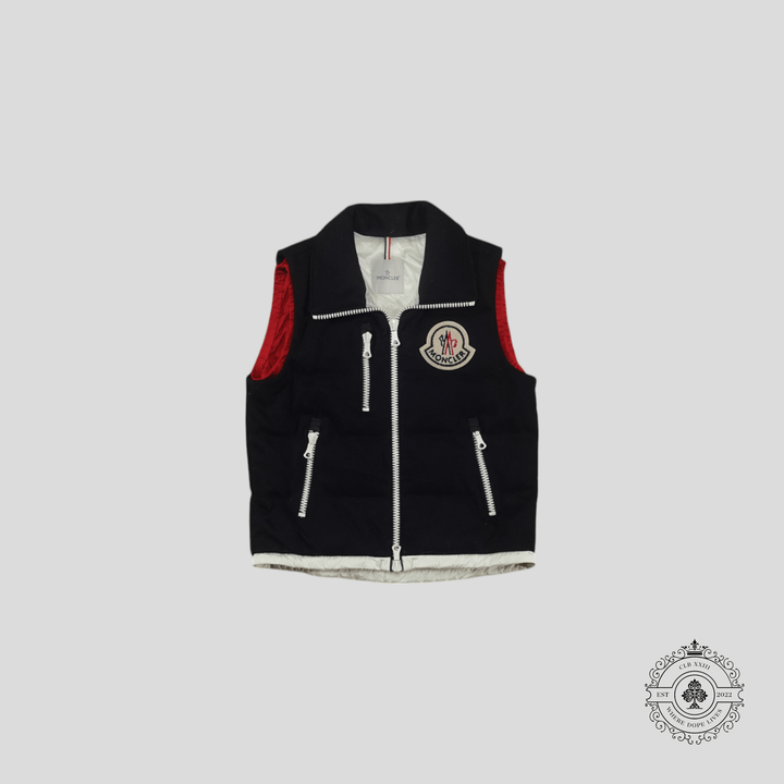 Moncler Bastien Vest in Navy Blue