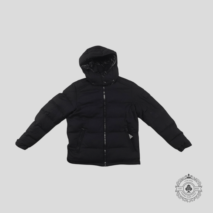 Moncler Montgenerve Wool Down Jacket in Navy Blue
