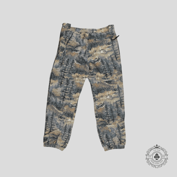 Gucci X The North Face Forest Print Nylon Casual Pants