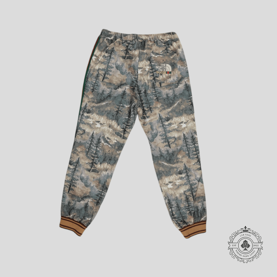 Gucci X The North Face Forest Print Jogger Pants