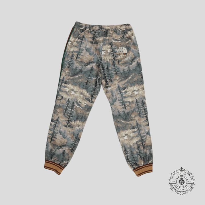 Gucci X The North Face Forest Print Jogger Pants