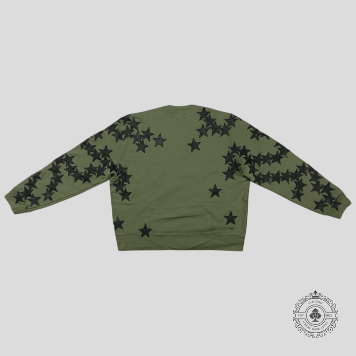 Amiri Chemist Crewneck in Green