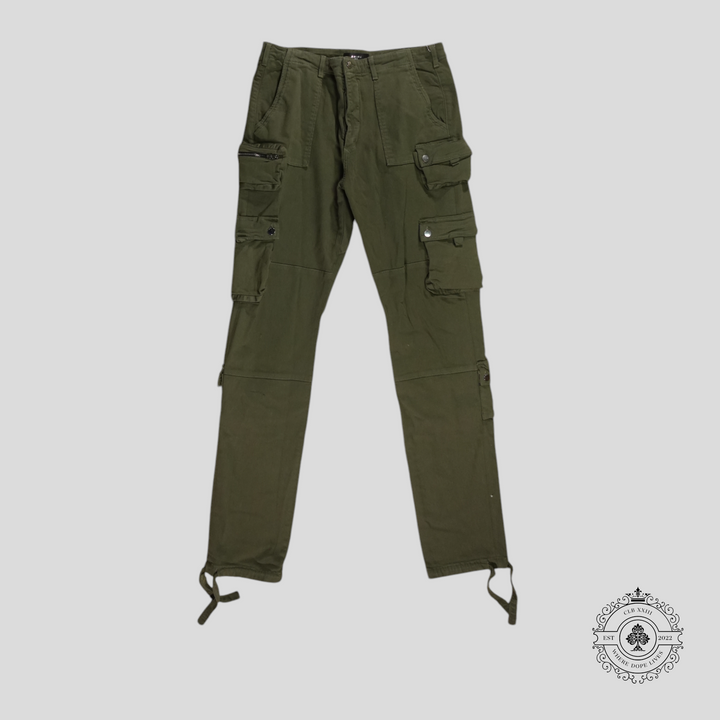 Amiri Tactical Cargo Pants in Military Green
