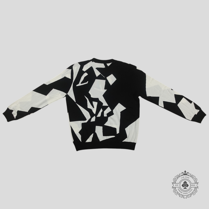 Louis Vuitton LV Houndstooth Sweater in Black