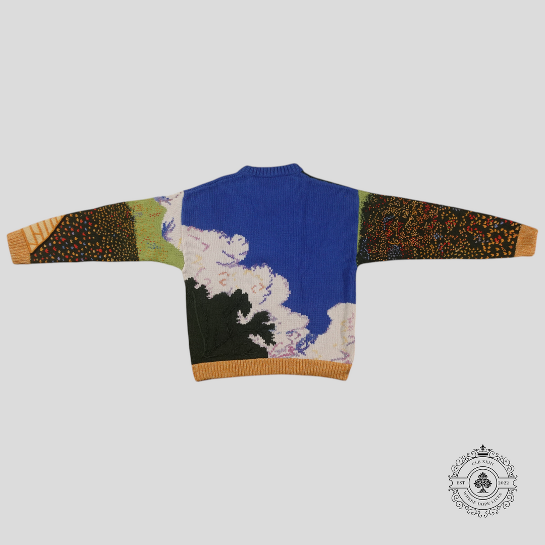 Louis Vuitton Wizard of Oz Brick Road Jacquard Sweater in Multicolor