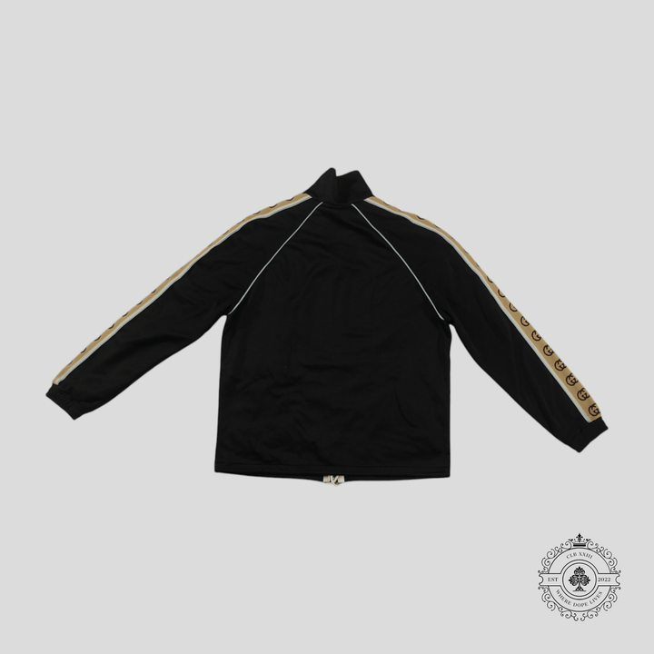 Gucci Interlocking G Jacquard Webbing Technical Track Jacket in Black