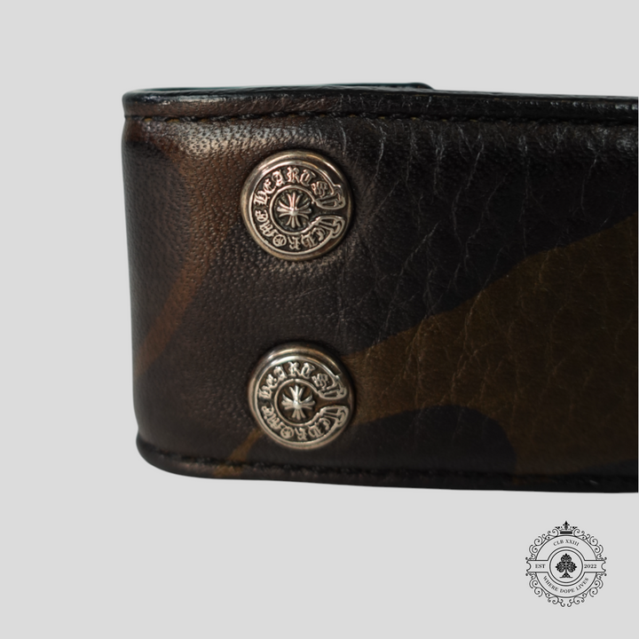 Chrome Hearts Army Fatigue Belt Strap in Camo
