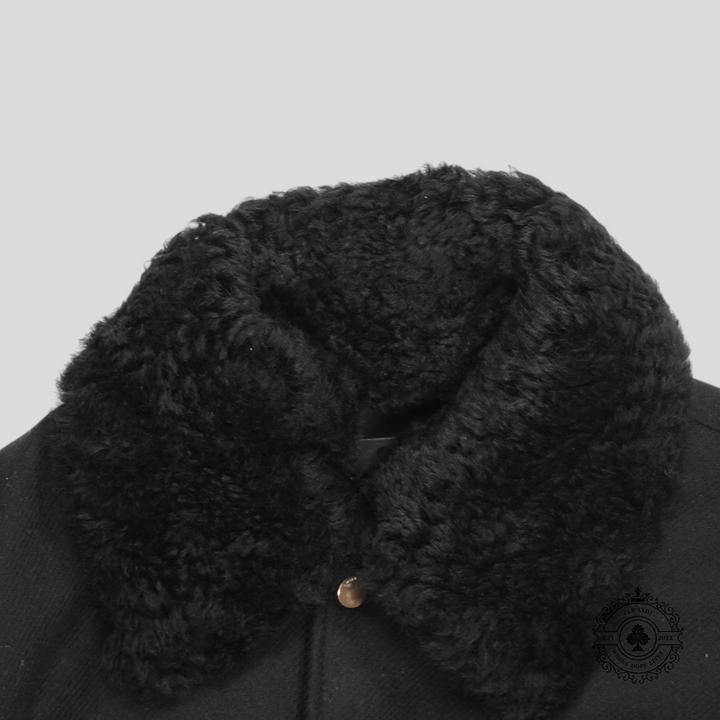 Amiri Always on Point Varsity Jacket in Black