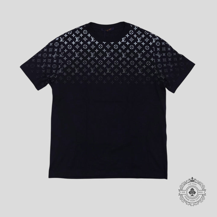 Louis Vuitton Monogram Gradient T-Shirt in Navy Blue