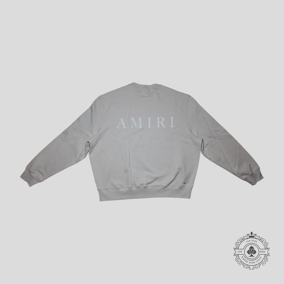 Amiri MA Core Crewneck in Off-white