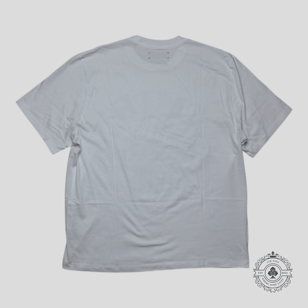 Amiri Records Wolf T-Shirt in White/Black