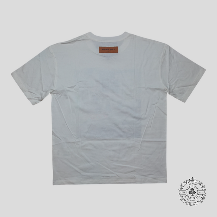 Louis Vuitton Teen Bedroom Printed T-Shirt in White/Multicolor