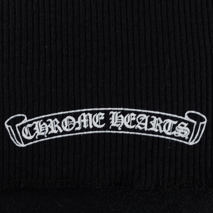 Chrome Hearts Hairy Cross Tank Top in Black