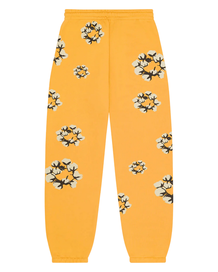 Denim Tears x CPFM Cactus Tears Wreath Sweatpants Yellow