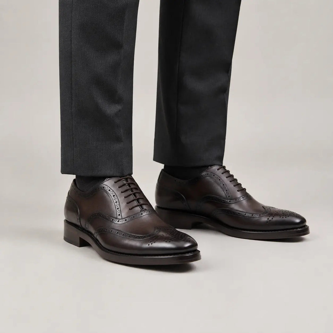 Goodyear Mens leather oxford shoes