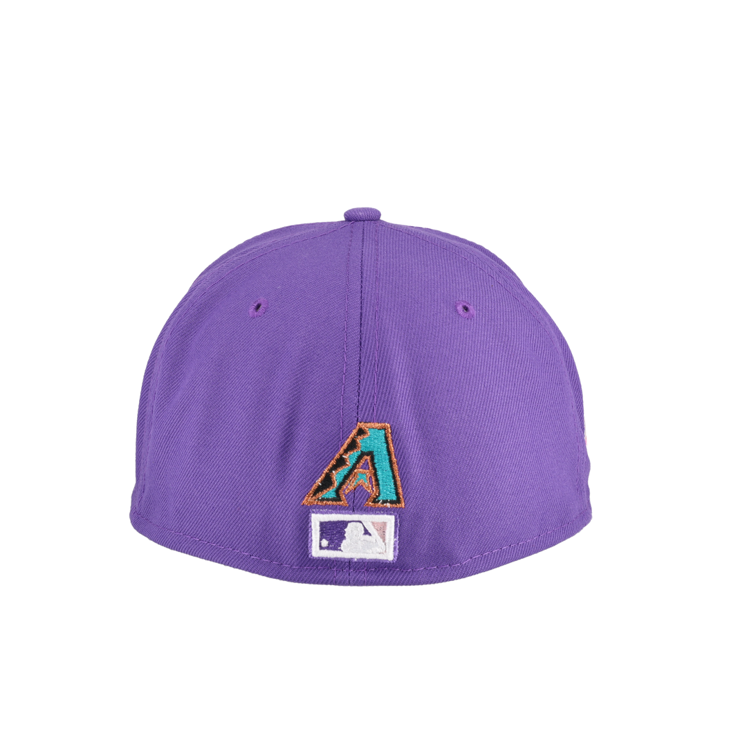 Arizona Diamondbacks Side Patch Bloom 2001 World Series Patch Fitted Hat