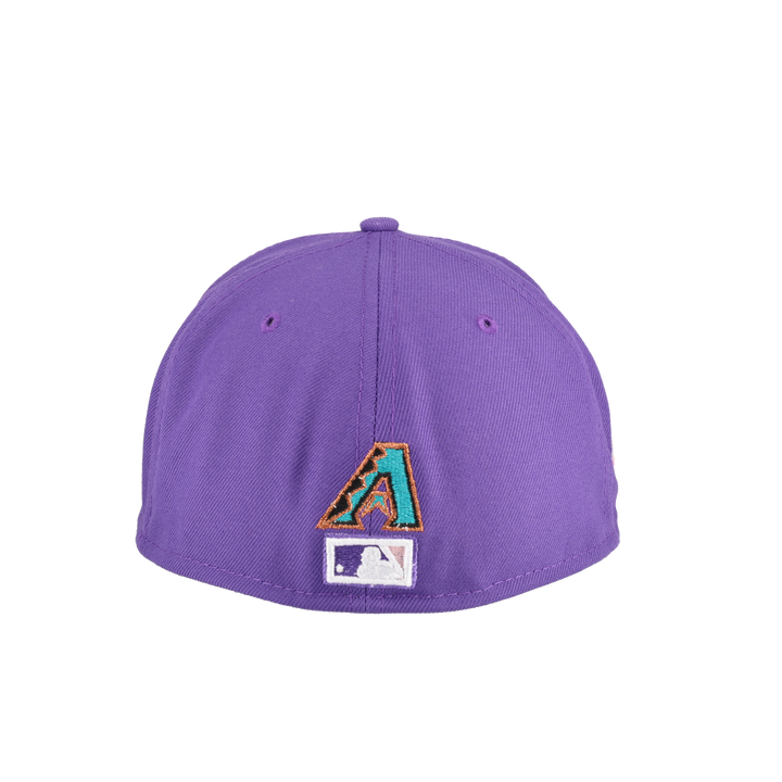 Arizona Diamondbacks Side Patch Bloom 2001 World Series Patch Fitted Hat