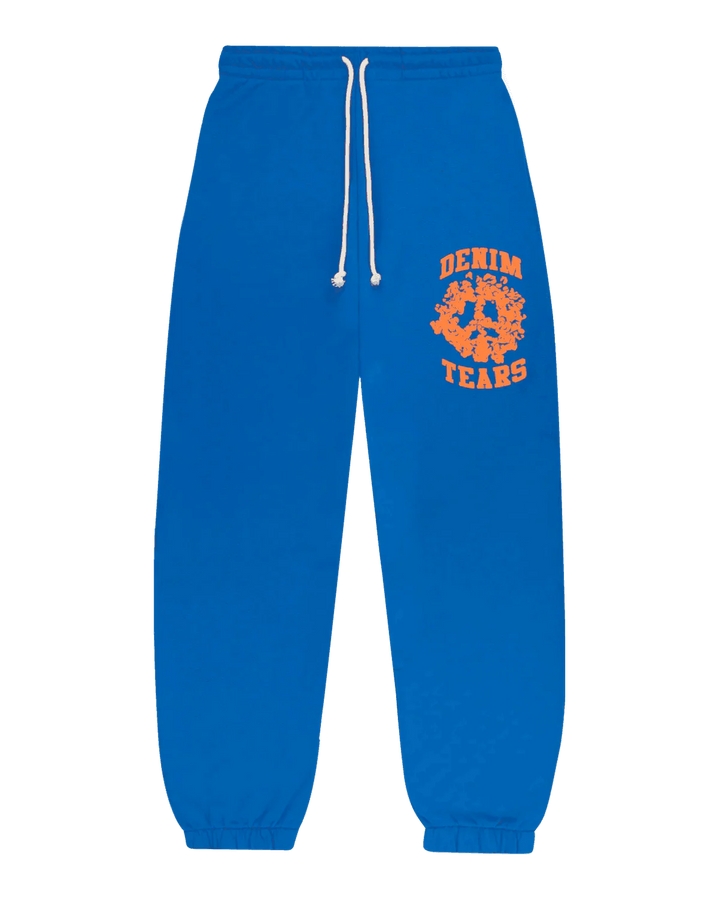 Denim Tears University Sweatpants Royal Blue
