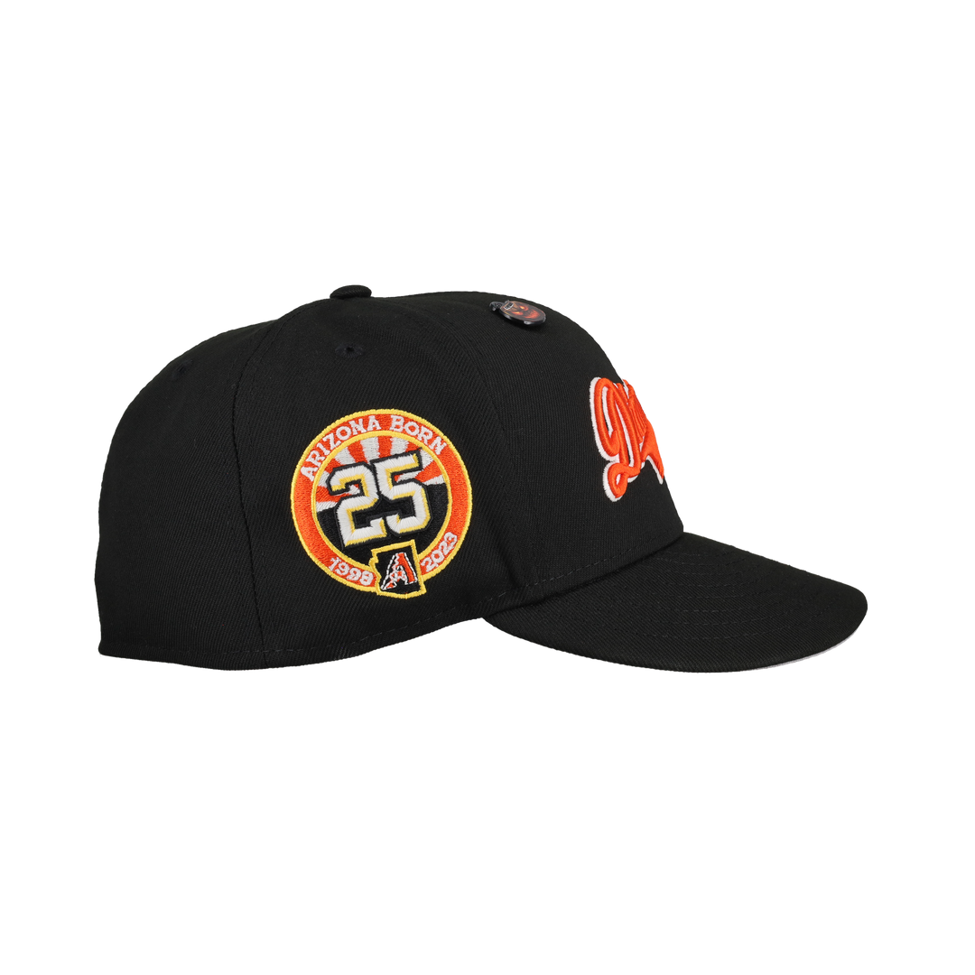 Arizona Diamondbacks 25th Anny Glow In Dark 59Fifty Fitted Hat