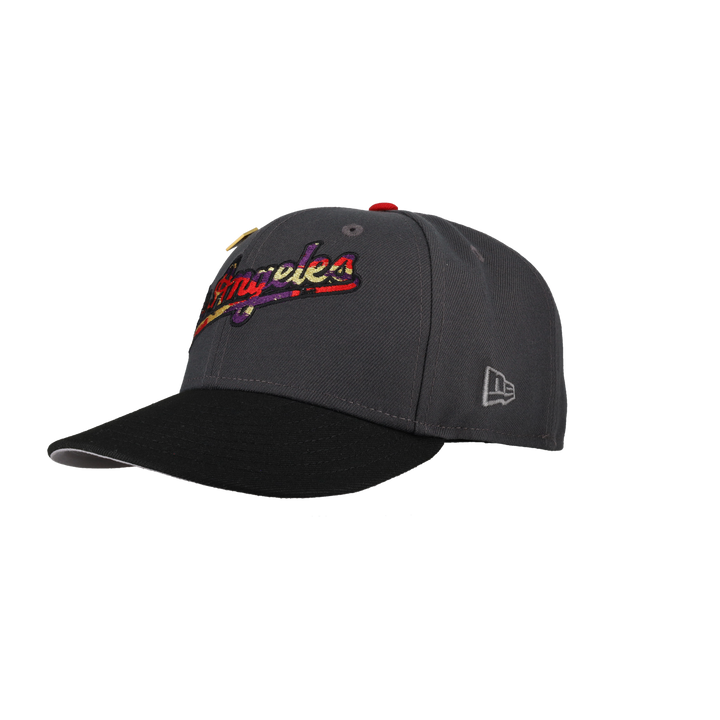 Los Angeles Dodgers 50th Anniversary Graphite 59Fifty Fitted Hat