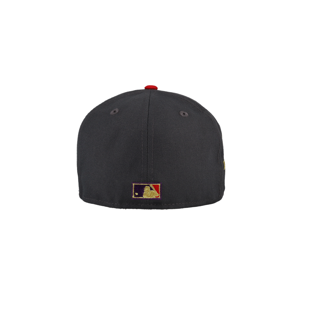 Los Angeles Dodgers 50th Anniversary Graphite 59Fifty Fitted Hat