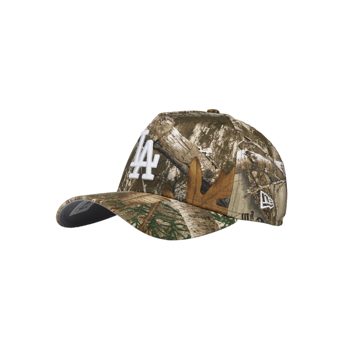 Los Angeles Dodgers New Era 9Forty A Frame Snapback Hat (Real Tree)