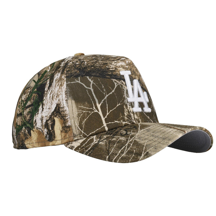Los Angeles Dodgers New Era 9Forty A Frame Snapback Hat (Real Tree)