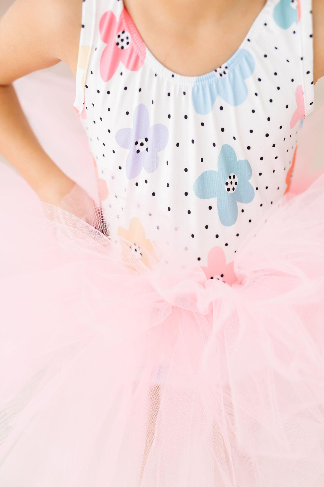 Dots &amp; Daisies Tank Tutu Leotard