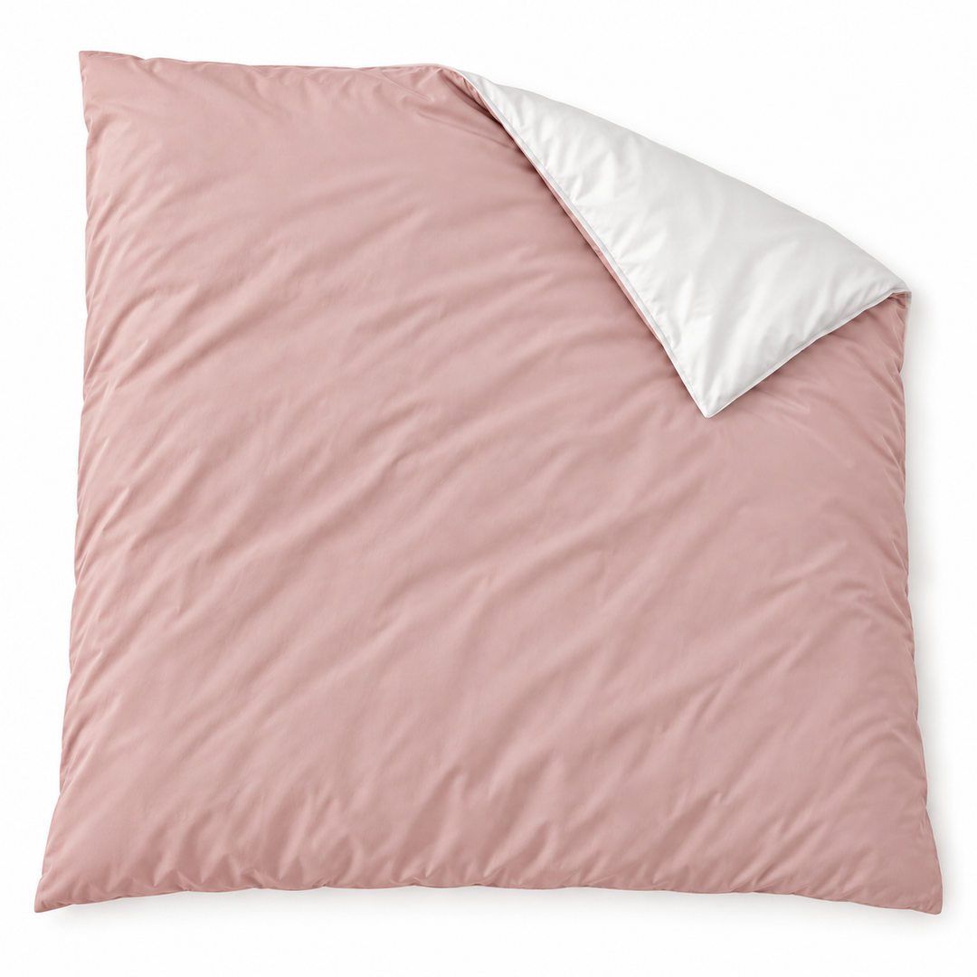 Two-Tone Bamboo Duvet Cover + 2 Shams Set