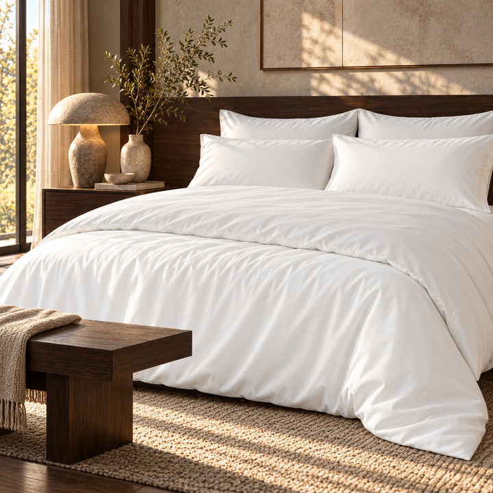 Bamboo Duvet Cover + 2 Shams Set