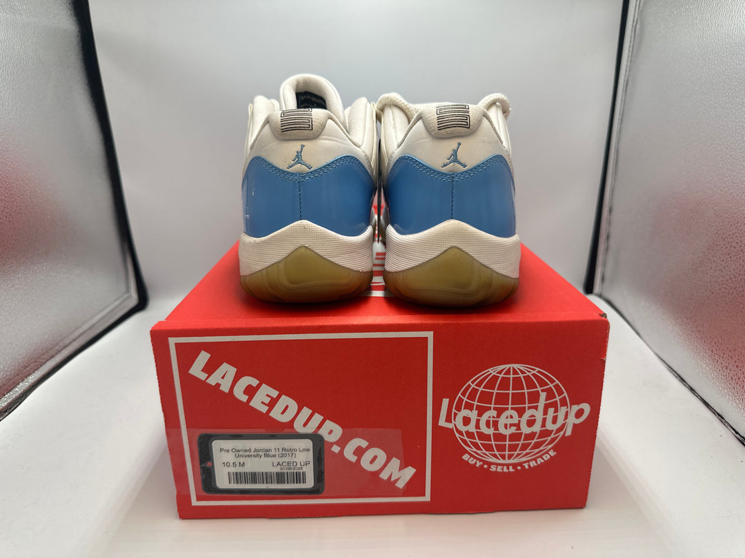 Pre Owned Jordan 11 Retro Low University Blue (2017)