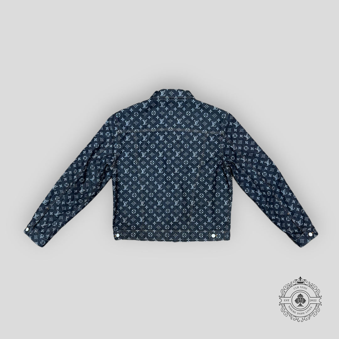 Louis Vuitton Monogram Jacquard Skate Denim Jacket