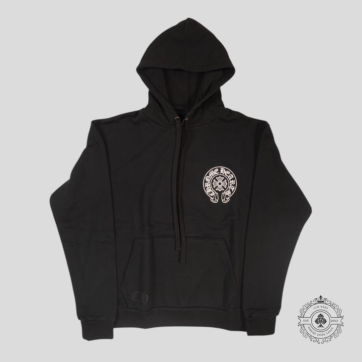 Chrome Hearts Las Vegas Exclusive Horseshoe Hoodie in Black